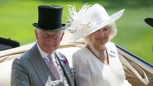 Britain's Prince Charles, Prince of Wales (L) and his wife Britain's Camilla, Duchess of Cornwall at last year's event.