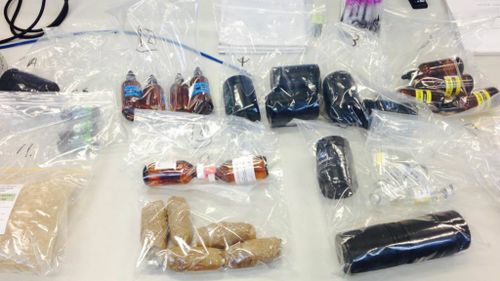 Queensland police uncover 3000 steroid capsules after raids of supplement stores and personal trainers' homes