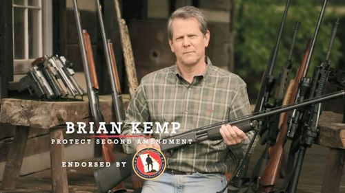 Brian Kemp in one of his campaign ads.