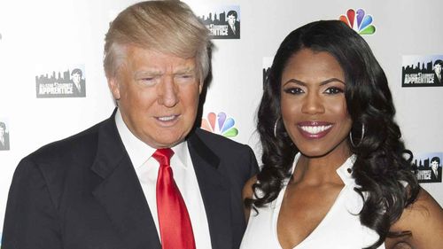 Donald Trump and Omarosa Manigault-Newman in 2013.