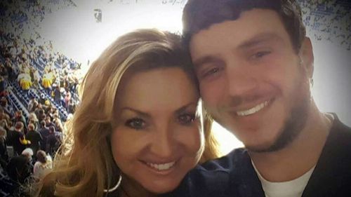 Sonny Melton, one of the first confirmed victims of the Vegas massacre, with his partner.