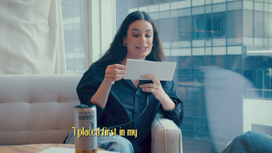 Lea Michele proves that she can read on Jake Shane's Therapuss podcast