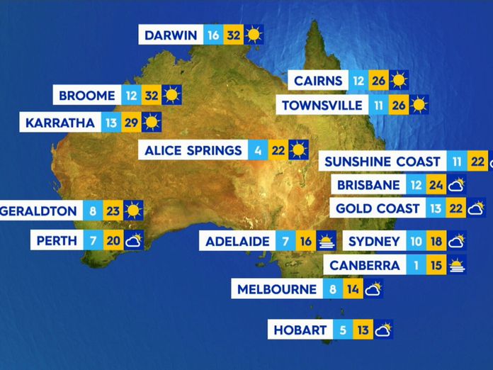 Weather Forecast Australia Strong Winds On The Nsw Coast And The Wettest July In Almost A Decade