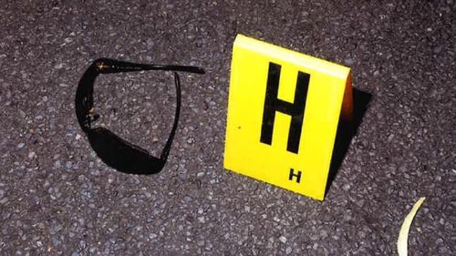 Wiggins dropped his Prada sunglasses at the scene. (Supplied)