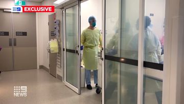 Inside the negative pressure chambers where contagious coronavirus patients are being treated
