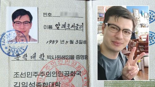 Alek Sigley was arrested in North Korea.