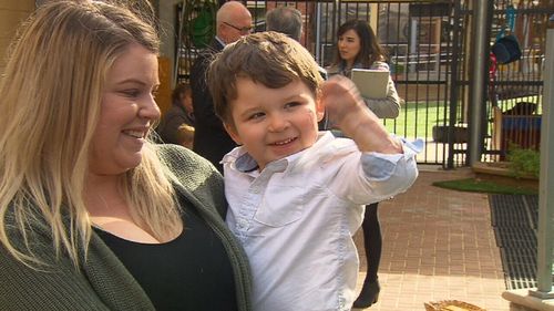 Children under 4 years of age will be eligible for the free jab from October 1. Picture: 9NEWS