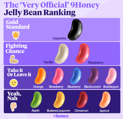 jelly bean flavors