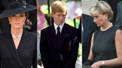 royals in mourning