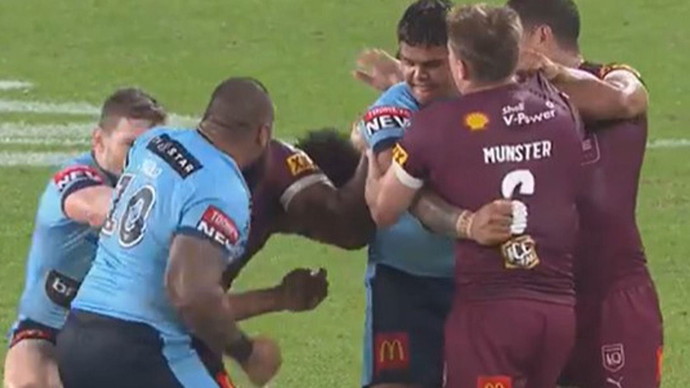 NSW giant reported for wild full-time 'punch'