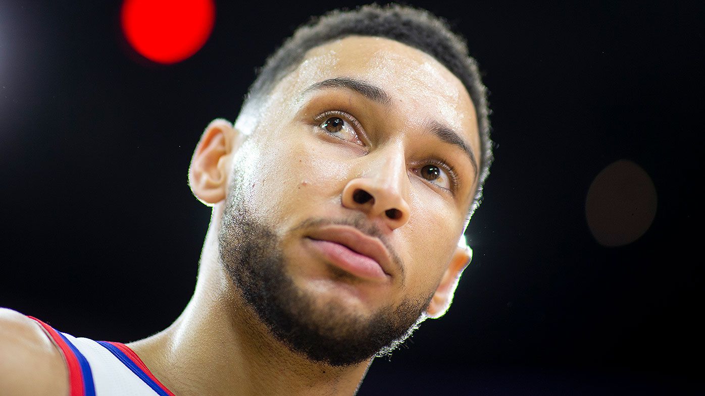Ben Simmons stars for Sixers at centre