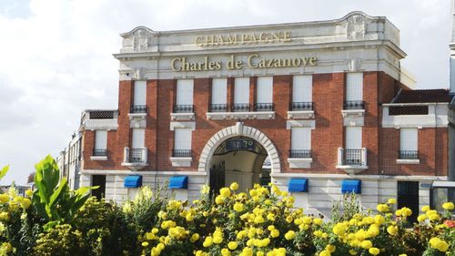 The Charles de Cazanove Champagne headquarters in Reims, France. (Supplied)