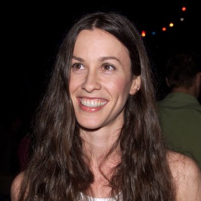 Alanis Morissette at the post-premiere party for "Jay and Silent Bob Strike Back" in Westwood, Ca. 8/15/01. Photo by Kevin Winter/Getty Images.