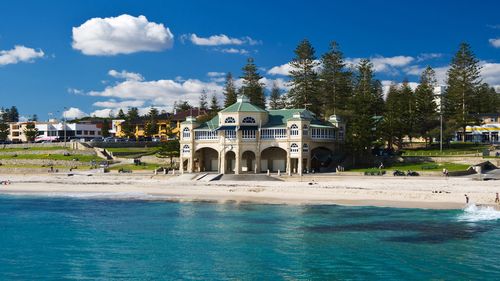 Cottesloe Beach in Perth, WA.