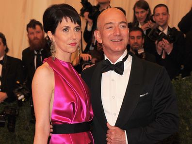 Jeff Bezos attends the "Schiaparelli And Prada: Impossible Conversations" Costume Institute Gala at the Metropolitan Museum of Art on May 7, 2012 in New York City.