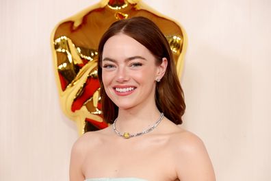 Emma Stone attends the 96th Annual Academy Awards on March 10, 2024 in Hollywood, California. 