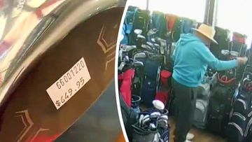 A Gold Coast Golf Club owner has hit out at an elderly would-be thief after they stole a $650 golf club from its store last month.