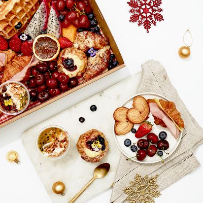 Sydney catering company debuts Christmas breakfast grazing platter