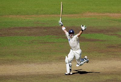 He scored his maiden ton in the 07/08 Shield final, the youngest ever to achieve the feat.
