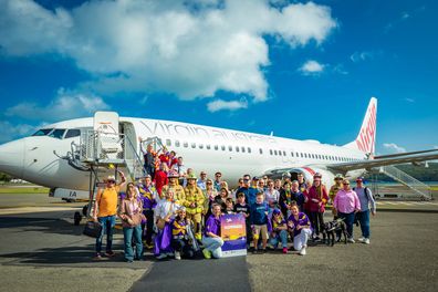 The Starlight Foundation flew 10 families to Hamilton Island to mark 13,000 wishes granted.