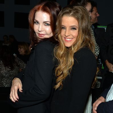 Priscilla Presley and Lisa Marie Presley