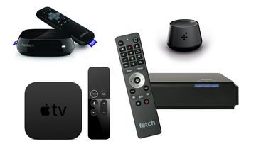 There are four main platform devices on offer that all aim to make the home entertainment experience as smooth and simple as possible: Telstra TV, Foxtel Now box, Apple TV and Fetch TV