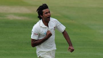 Bangladesh cricket Shahadat Hossain is on the run from police. (AAP)