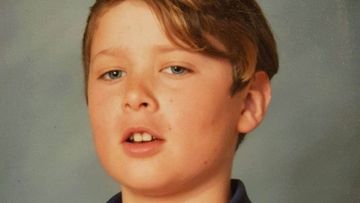 Fourteen-year-old Vincent Beecroft, pictured at a younger age, died after getting into difficulty while swimming near Second Beach in Dunedin.