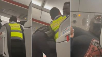 Bolic Malou Jetstar passenger tasered