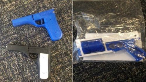 The 3D guns seized on the Sunshine Coast were fully functional, despite looking like toys.