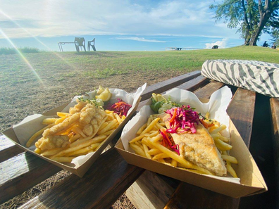 De La Plage Darwin cafe by the beach