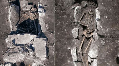 Skeleton could be from human sacrifice to Zeus 