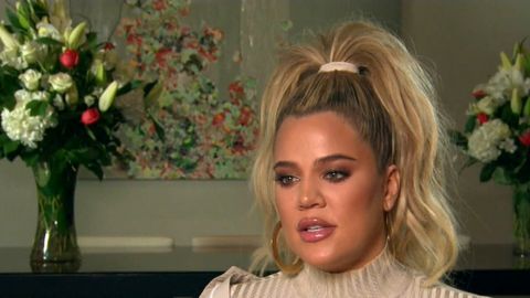 Khloé Kardashian Gives Rare Look at Her Natural Curly Hair