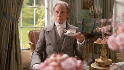 Bill Nighy as Mr Woodhouse in 2020 movie adaptation of Jane Austen's Emma