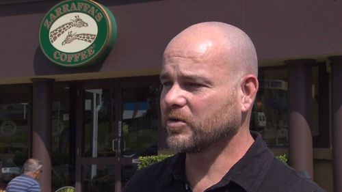 Zarraffas coffee chain founder Kenton Campbell said his staff had been robbed by a man with a hammer.