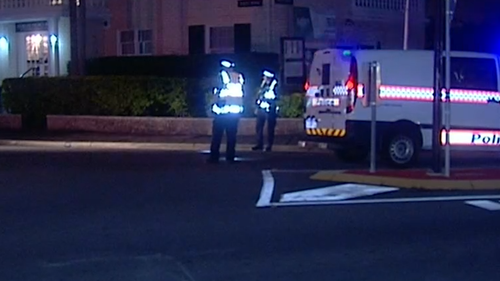 A WA tourist has been stabbed while out with a group on the Gold Coast.