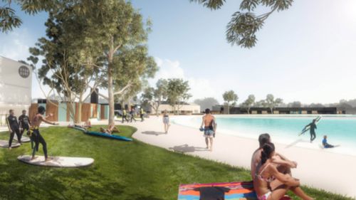 URBNSURF Melbourne will also feature shops and training facilities. (Supplied)