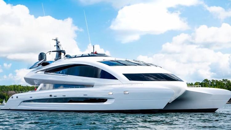 nuclear powered yacht