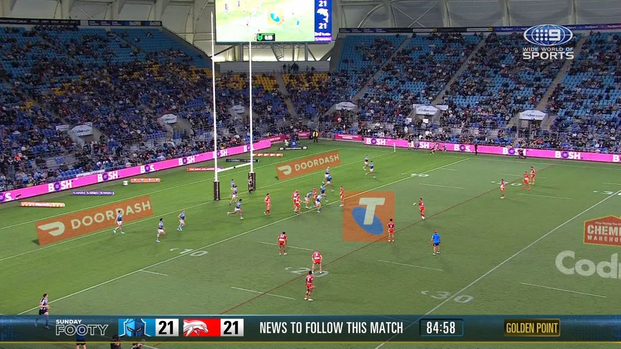 Controversial offside decision seals victory for Dolphins in golden point nail-biter
