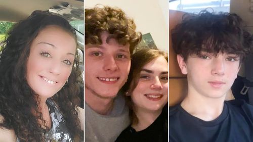 Tennessee'de cinayet kurbanları; Cortney Rose, Matthew Wilson, Adrianna Williams ve Braydon Williams.