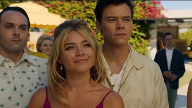Florence Pugh and Harry Styles in Don't Worry Darling 