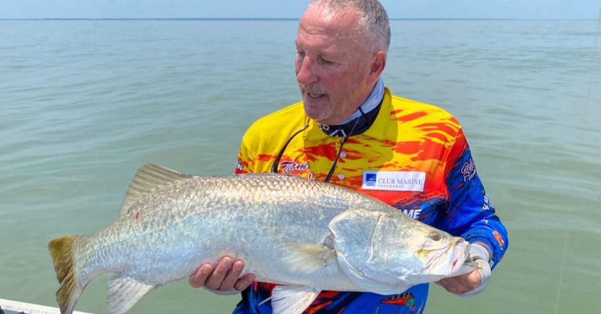 Cricket legend Ian Botham rescued from shark and croc-infested waters by Merv Hughes