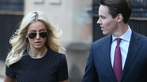 Roxy Jacenko with husband Oliver Curtis.