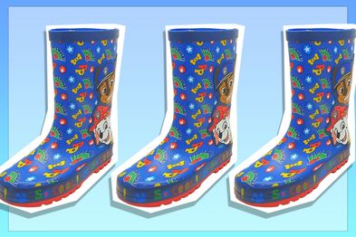 9PR: Boys Paw Patrol Chase and Marshall Thick Rubber Wellies