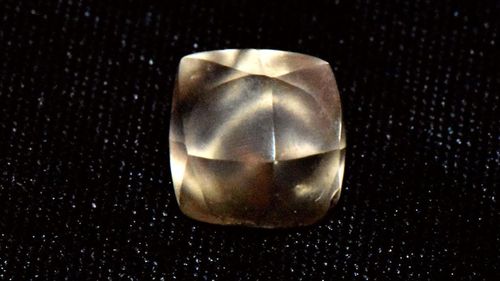 Diamond found in Arkansas.