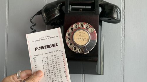 Powerball lottery ticket