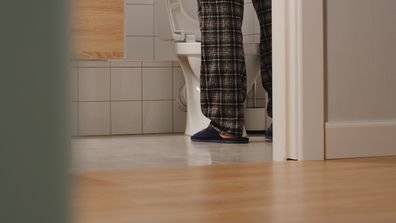 Woman furious over husband's strange bathroom habit