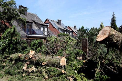 There have already been six tornadoes in Germany this year. 