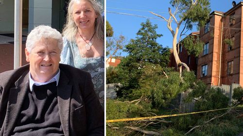 Michael, pictured with his wife Mary, was without power for six days during recent storms. leaving him unable to use several life-saving medical devices.