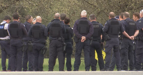 Police officers from the Special Operations Group have headed to the property.